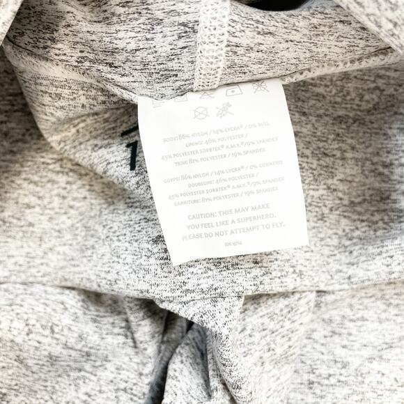 NoBull Women's High Rise Matte Short Workout Gym Heather Gray Size XS - Picture 7 of 7